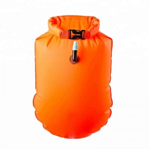 Swim Bubble Safety Tow Float for Open Water Swimmers - Be Seen and Be Safer While Swimming Outdoors