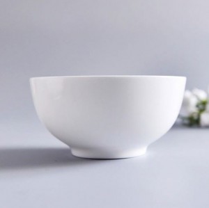 china supplier white porcelain bowl customized ceramic bowl