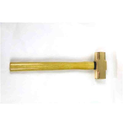 Factory hot sale Manual sparkless tool Hammer Sledge Wooden Handle aluminum bronze