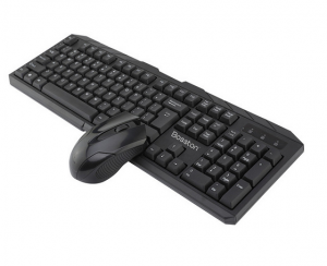 OEM factory price ergonomic wireless gaming keyboard and mouse for computer