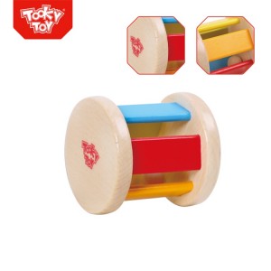 2017 Good Selling Kids Wooden Roller Gift Infant Toy Product