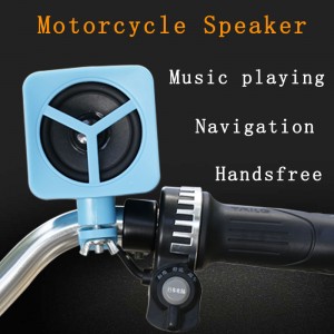 Motorcycle bluetooth speaker