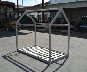 1318-C1 Modern simple single bed for children