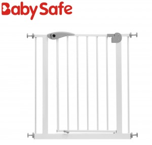 Adjustable Metal Pet Safety Gate Automatically Closes and Locks Baby Safety Gate Without Damaging Walls