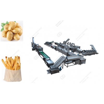 Automatic French Fries Production Line|Industrial French Fries Processing Line