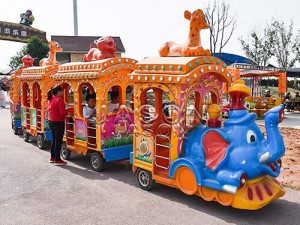 Electric Trackless Train Modern Design