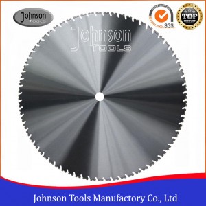 48" Diamond Blades for Solving the Difficulty of Heavily Reinforced Concrete Cuttings