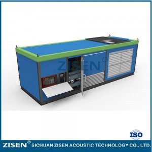 Chinese Acoustical Enclosures for diesel engine contain sound insulation door and sound insulation windows