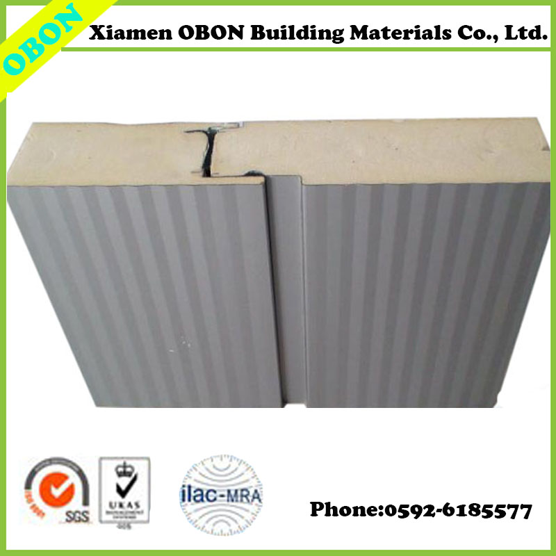 OBON insulated styrofoam aluminum roof sandwich panels