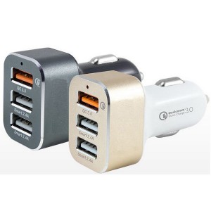 (Qualcomm Certified) Quick Charge 3.0 35W 3 USB Port Car Charger (Qualcomm Certified) Quick Charge 3.0 35W 3 USB Port Car Charger