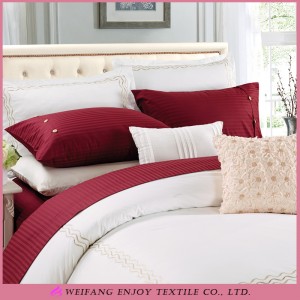 Satin Stripe Soft Solid Color Sheet Set