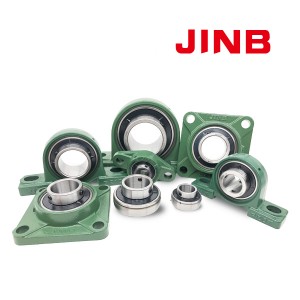 JINB Agricultural Machinery Insert Pillow Block Bearing UCP218, UCP218-56 Bearing