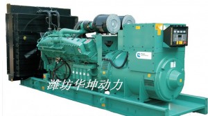 Cummins dual fuel generator set