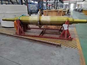 Flanged shaft