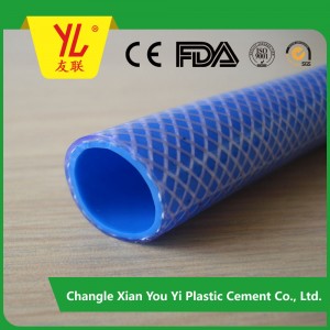 flexible clear fiber braided reinforced pvc water hose flexible clear fiber braided reinforced pvc water hose
