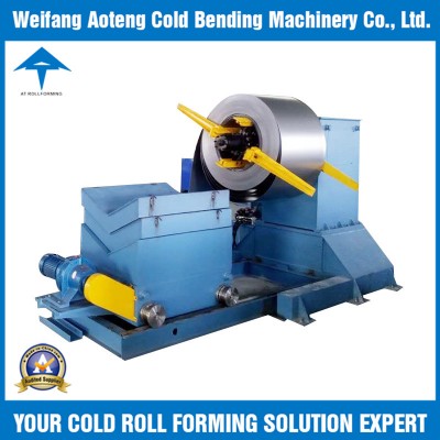 Carriage plate roll forming machine