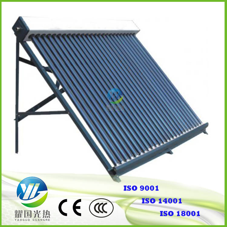 3 layers solar evacuated tubes 58*1800mm 25 tubes solar collector