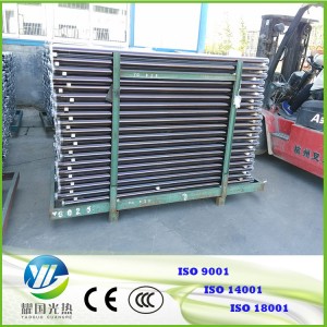 2016 Factory Gold Purple Golden All-Glass Solar Vacuum Tube 2016 Factory Gold Purple Golden All-Glass Solar Vacuum Tube