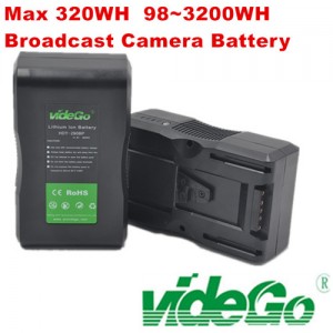 Vidego Camera Battery / V Mount Battery 98wh/130wh/160wh/190wh/230wh/290wh/320wh