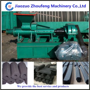 Charcoal powder briquette stick extruding making machine (wechat:0086-18739193590) Charcoal powder briquette stick extruding making machine (wechat:0086-18739193590)