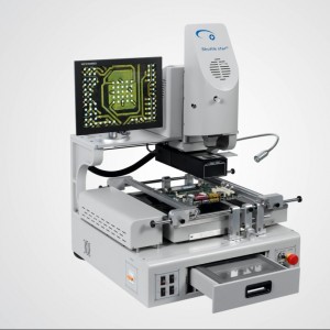 SV560A Automatic Industrial Computer Interfaced IR / Hot-Air BGA Rework Station with Vision + Auto Alignment Software Control + HD Alignment Camera SV560A Automatic Industrial Computer Interfaced IR / Hot-Air BGA Rework Station with Vision + Auto Alignment Software Control + HD Alignment Camera