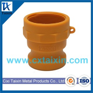 Nylon camlock coupling Type A B C D E F DC DP