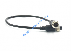 Vehicle CCTV 4 Pin Backup Aviation Cable With Bare Copper Conductor Vehicle CCTV 4 Pin Backup Aviation Cable With Bare Copper Conductor
