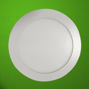 Circular LED panel light