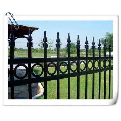 high quality outdoor Security Ornamental aluminum fence