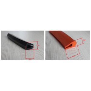 Pvct &amp;amp; U Shaped Edge Trim Rubber Sealing Strip
