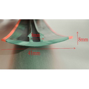 PVC Extrusion Aluminium Profile Rubber Seal
