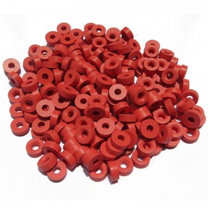 High Quantity Rubber Orange Silicone Seals