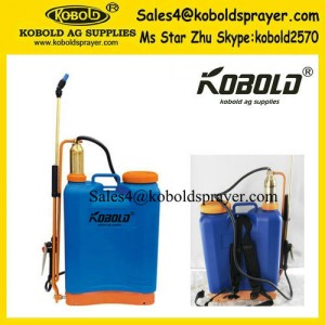 16L Knapsack Manual Sprayer, Brass Pump, Metal Base Sprayer