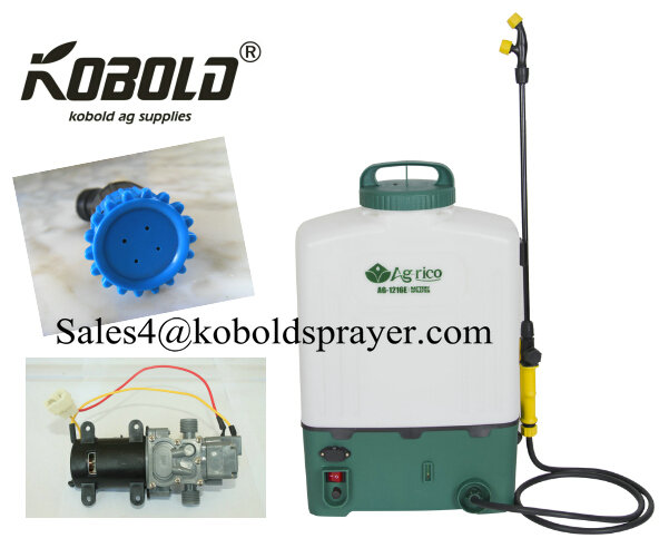 16L Battery Agriculture Electric Sprayer, HDPE, Kobold Sprayer