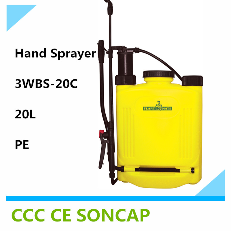 Reversible Lift and Right Operation Heavy Plastic 20L Agricultural Knapasck Hand Sprayer (3WBS-20C)