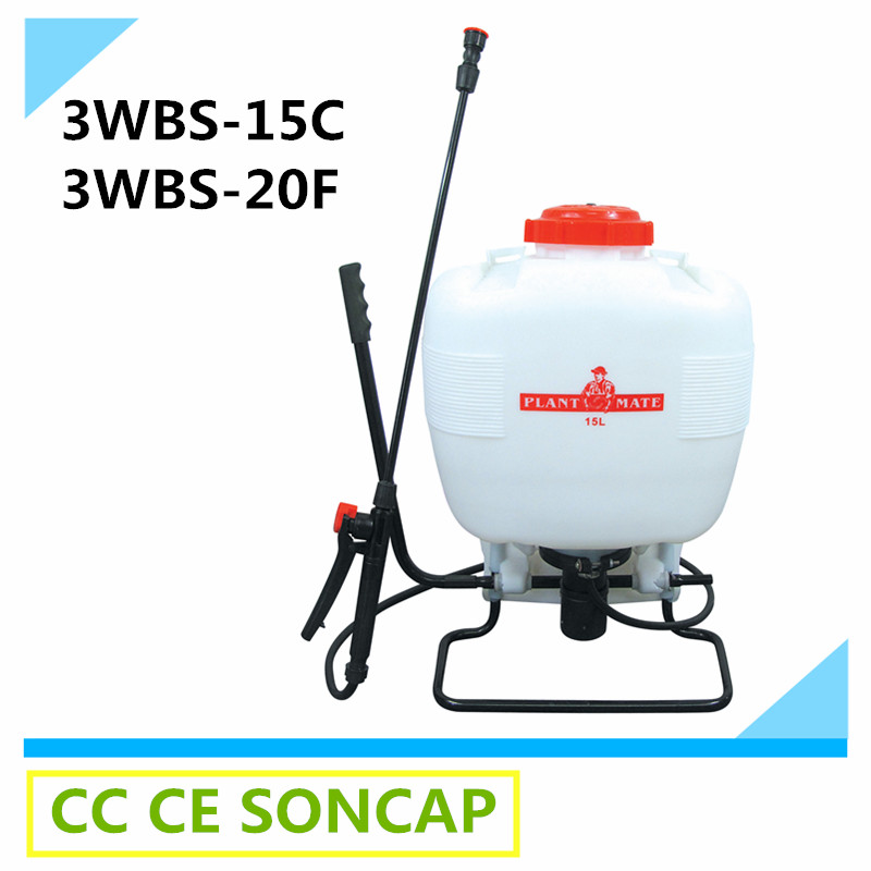 High Pressure PE Heavy Plastic Agricultural Knapsack Hand Sprayer Pump (3WBS-15C)