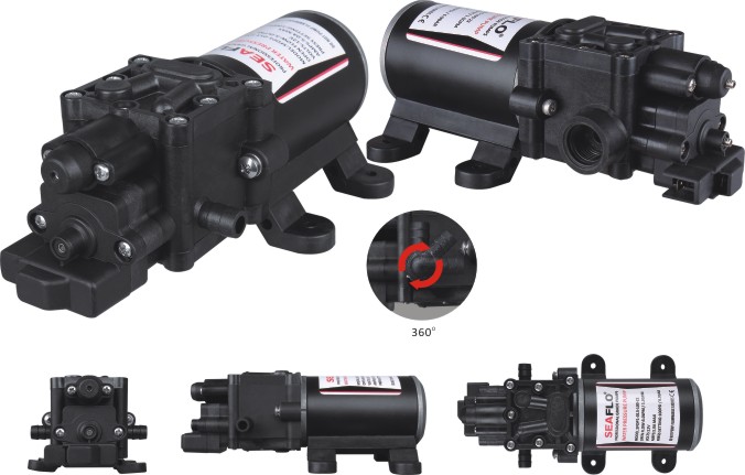 Electric Diaphragm Pump Seaflo 1.0gpm 40psi 12V Small Agriculture Machinery Equipment