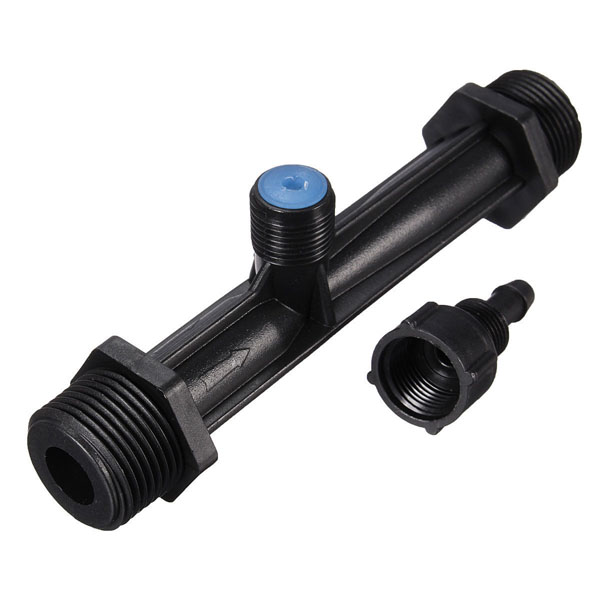 3/4 Inch Irrigation Venturi Tube Ozone Water Mixer Injector for Garden Agriculture