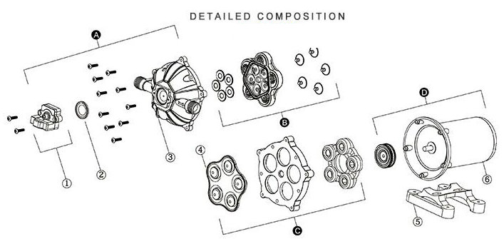 12V Portable 60 Psi Water Pump High Pressure for Car Washing