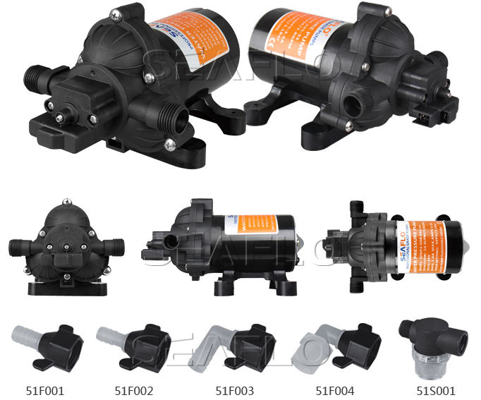 Professional Pump Manufacturer, 12V 2.8gpm Used Triplex Pumps