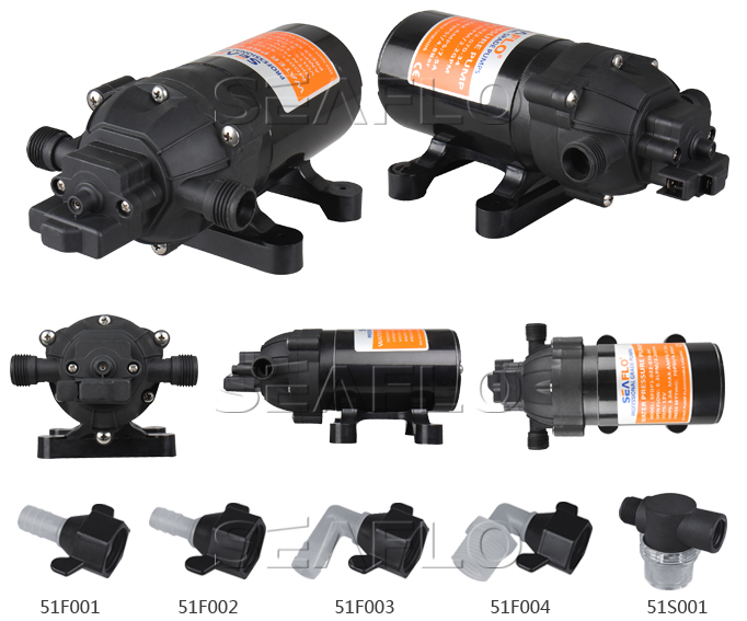 Water Pump 12V 24V DC High Pressure Electric Pump