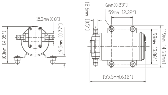 Electric Pumps for Diesel Transferring Liquid Water Pump