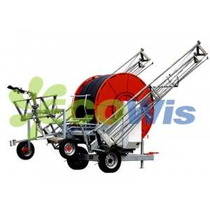 Hose Reel Traveling Rain Gun Sprinkler Irrigation System (HT7039)