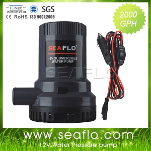 Seaflo 2000gph 12V High Capacity Bilge Pump