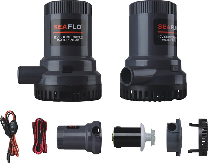 Seaflo 2000gph 12V High Capacity Bilge Pump