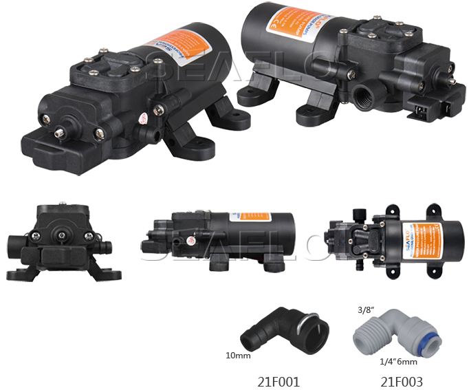 Seaflo 12V 1.2gpm 40psi DC Marine Pump
