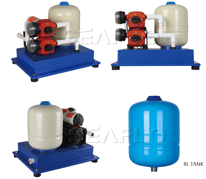 Seaflo 24V 25lpm 35psi Water Pump System