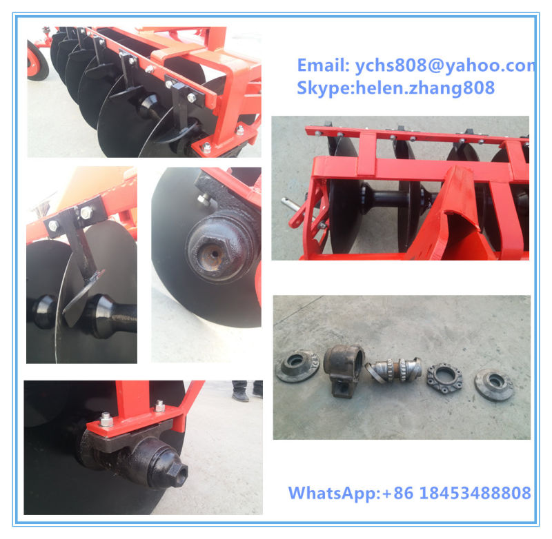 Paddy Disc Plow Agricultural Tractor Trailed Disk Plough