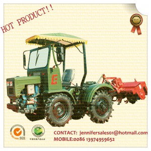 Articulated Small Tractor Small HP Wheel Cultivator Mini Tiller Cultivator Farm Tractor