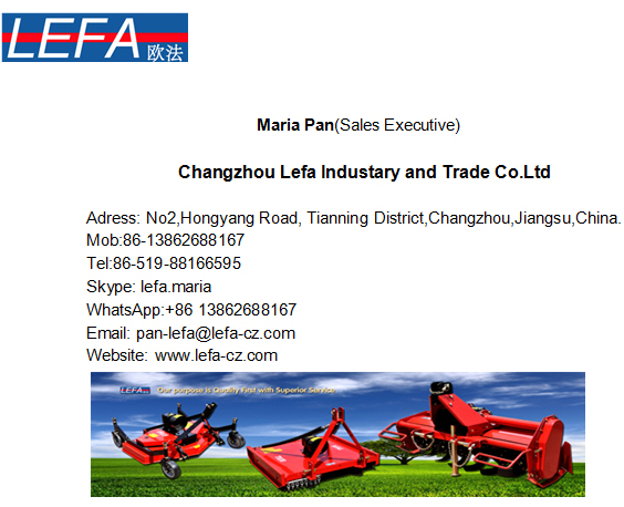 15-30HP Farm Machinery Tractor Mini Rotary Tiller